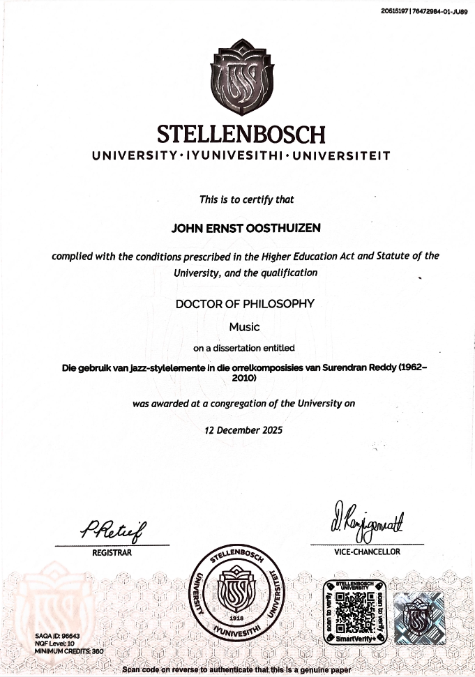 PhD certificate preview